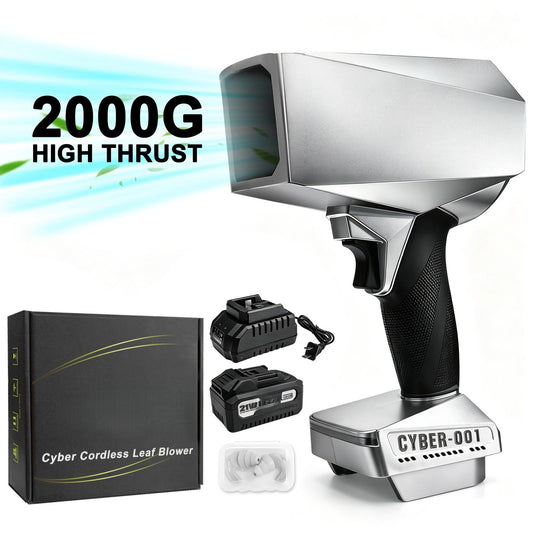 Cyber High-Power Cordless Jet Fan - 120 MPH+ Turbo Blower & Air Duster 🌬️⚡