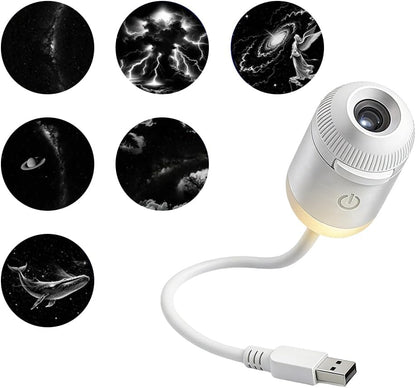 Galaxy Star Projector Night Light | Bedroom Ceiling & Wall Decor