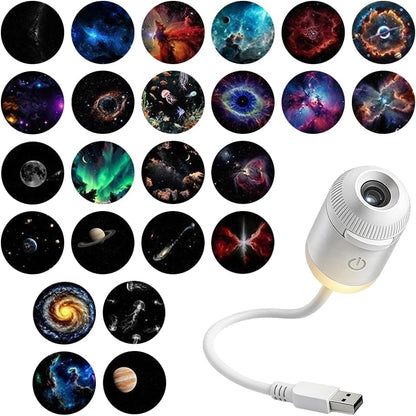 Galaxy Star Projector Night Light | Bedroom Ceiling & Wall Decor