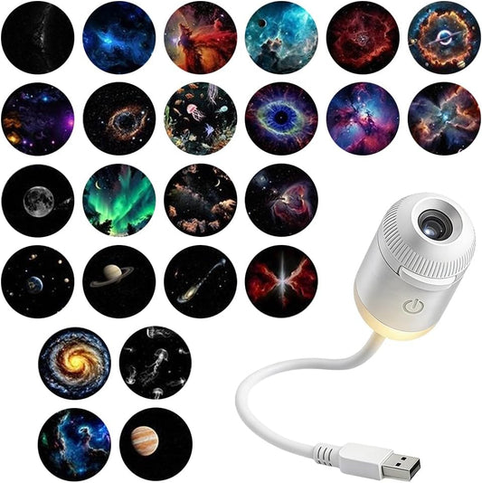 Galaxy Star Projector Night Light | Bedroom Ceiling & Wall Decor