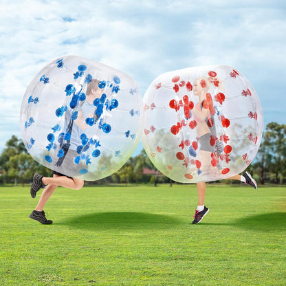 Inflatable Bumper Balls 2-Pack - 5FT Heavy-Duty Sumo Zorb Balls for Adults & Teens ⚽️🔥